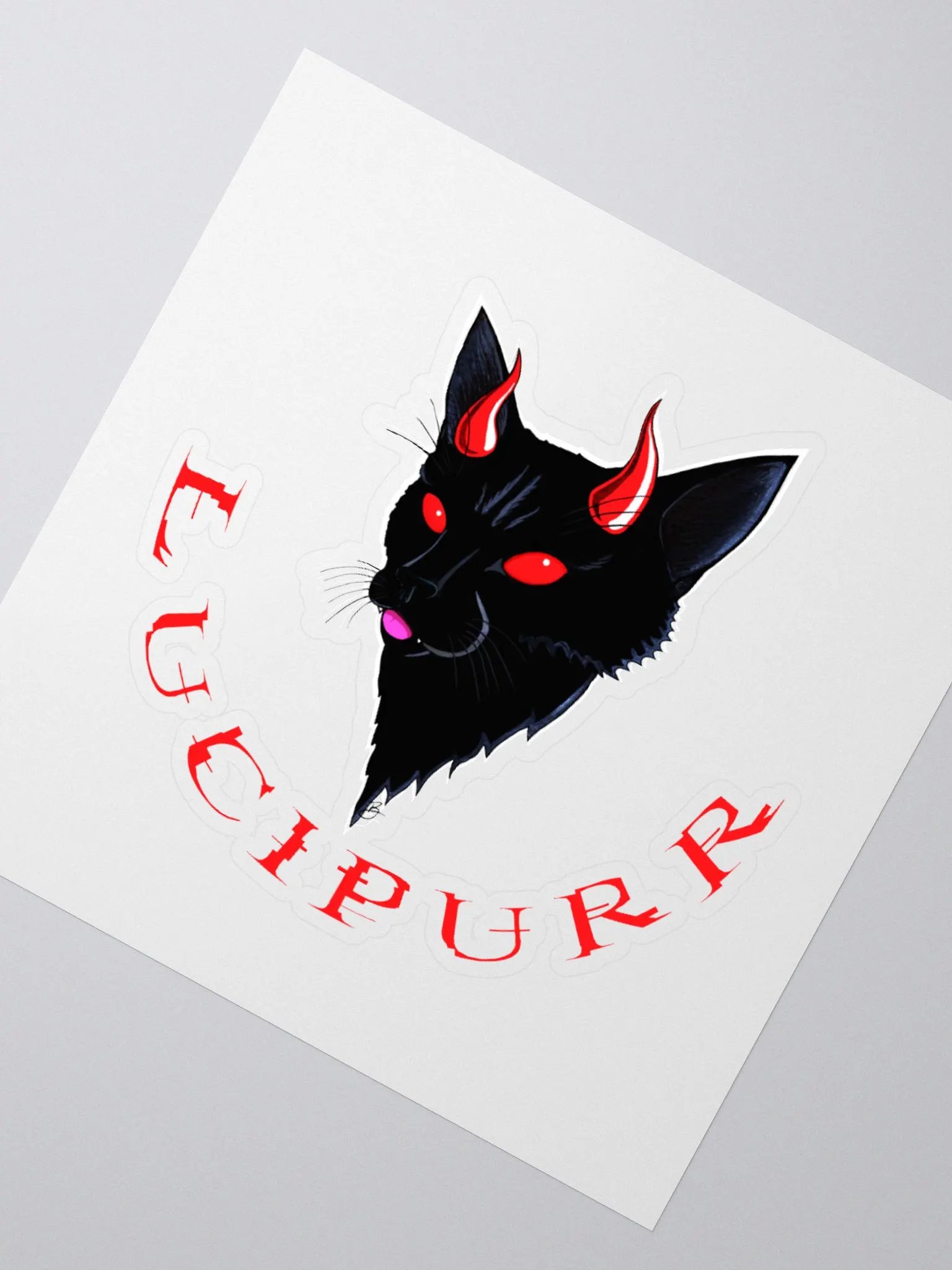 Lucipurr Sticker product image (8)