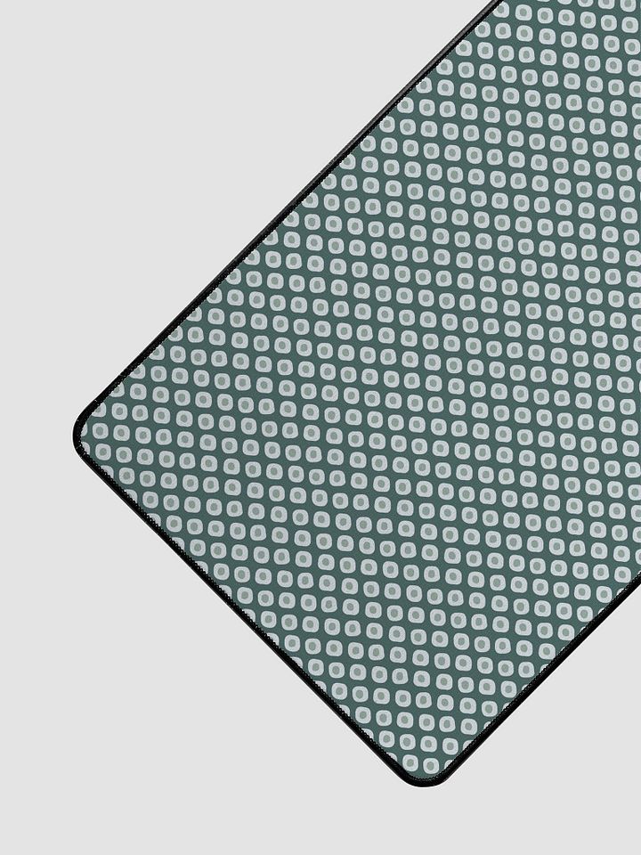 Desk Mat - Japanese Green Kanoko Pattern product image (2)