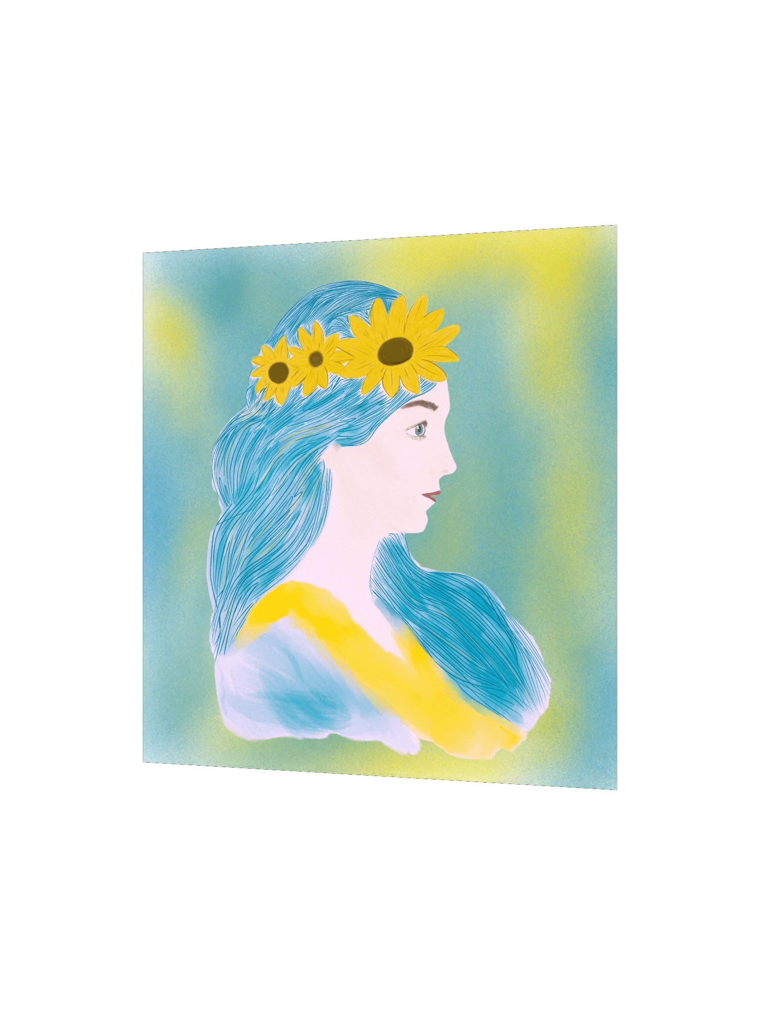 Sunflower Crown Dreams Poster product image (7)