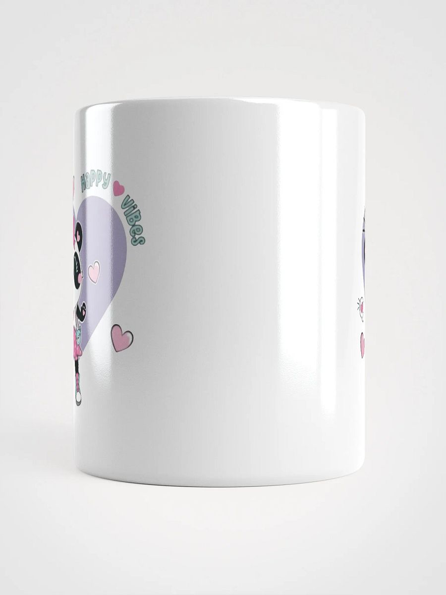 White Glossy Mug Panda product image (5)