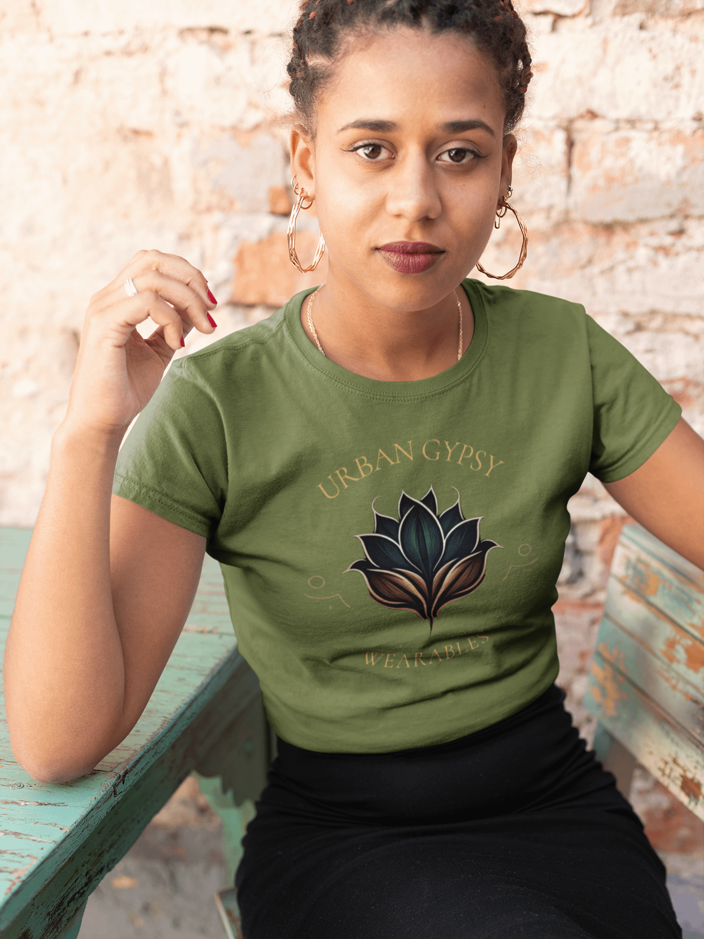 Lotus Bloom Urban Gypsy Tee product image (2)