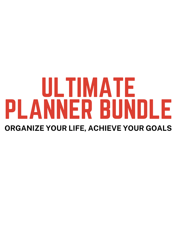 Ultimate Canva Planner Bundle - Fitness, Habit, Meal, Life & More! product image (1)