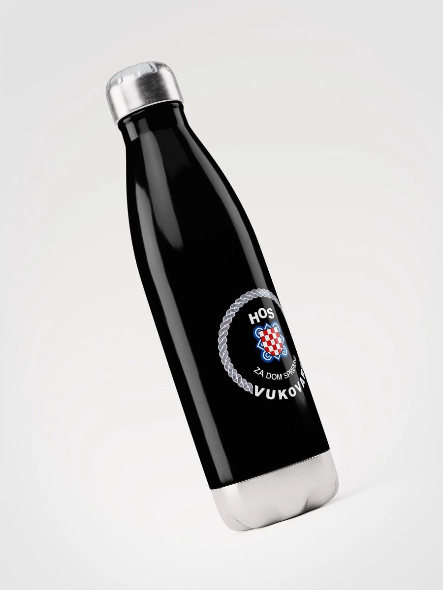 HOS Vukovar Shield Stainless Steel Water Bottle product image (3)
