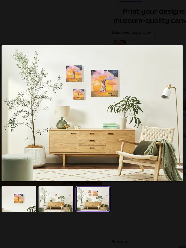Custom logo/Canvases product image (2)