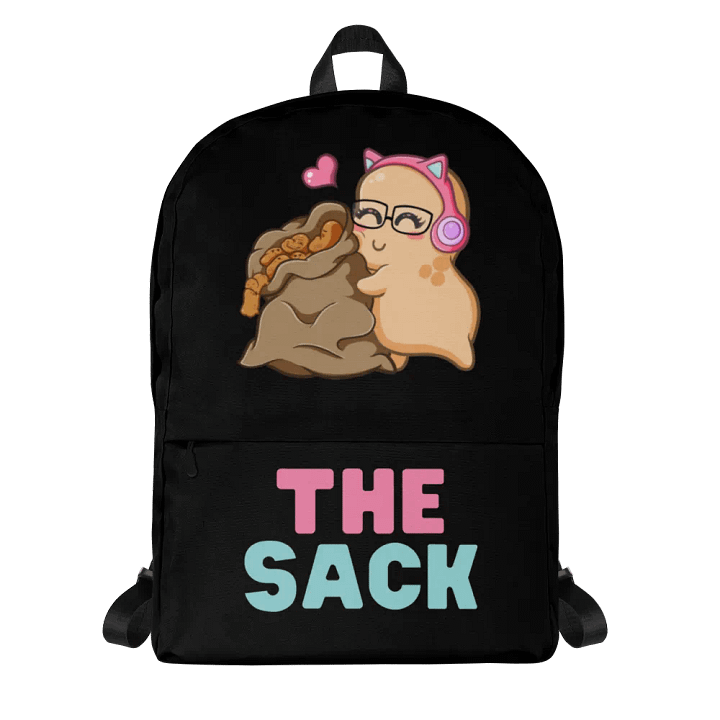 The Simple Backsack (all black) product image (2)