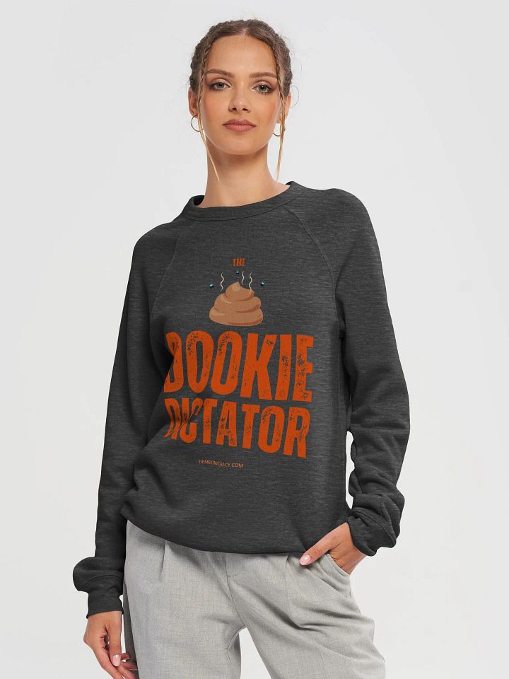 The Dookie Dictator Unisex Sponge Fleece Raglan Sweatshirt from Bella+Canvas product image (2)