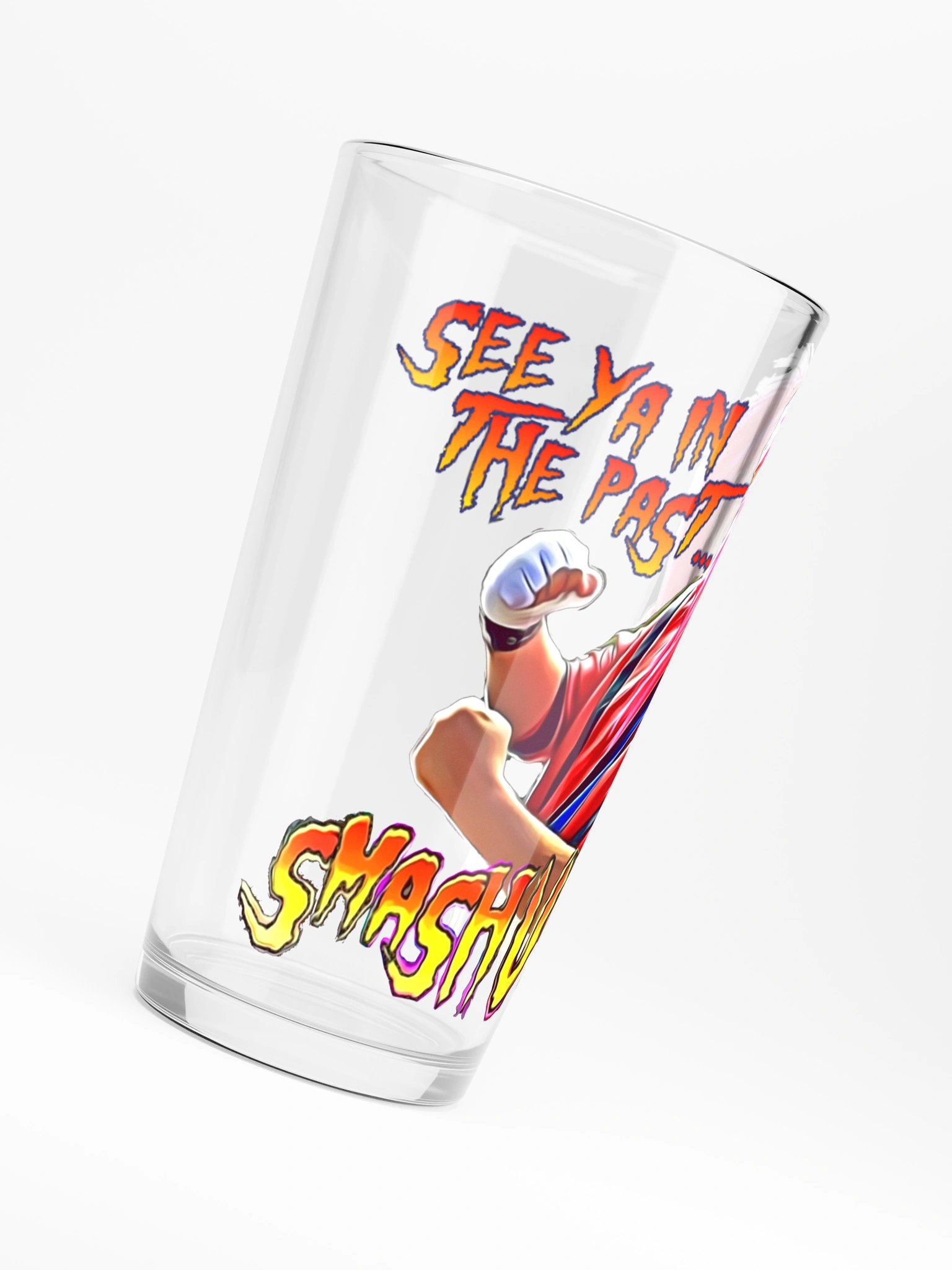 Smash Ventura's Catch Phrase Shaker Pint Glass product image (6)