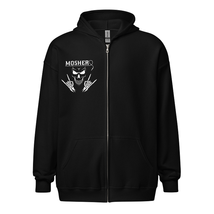 CLEAN OG LOGO ZIP HOODIE product image (1)