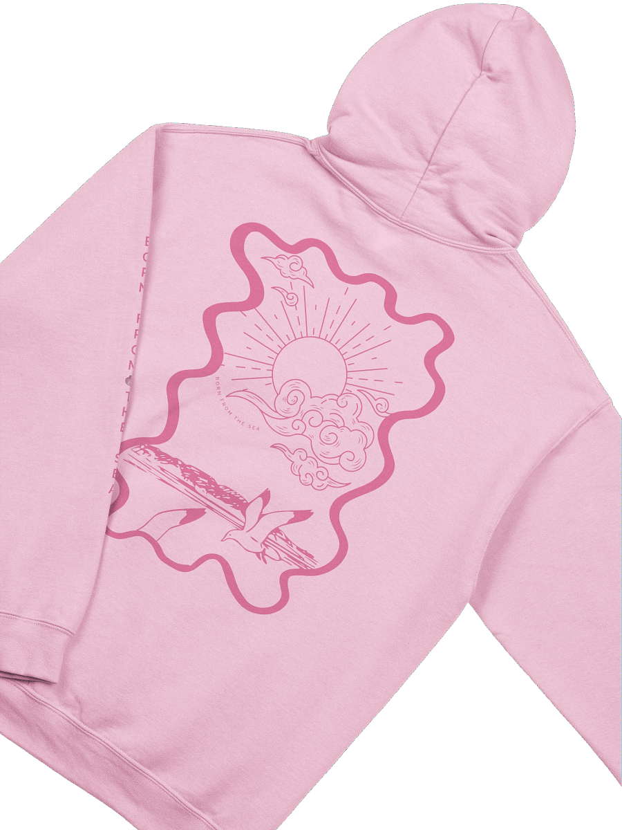 Born From The Sea Hoodie in Pink product image (4)
