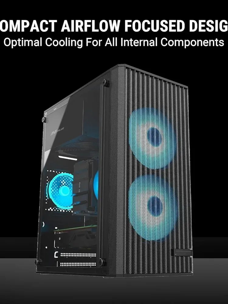 Gaming Desktop PC Core i5-2400, 16GB DDR3 RAM, 256GB SSD, Windows 11 with MS Office 2021, 19" Monitor, WiFi, Keyboard & Mouse Included product image (2)