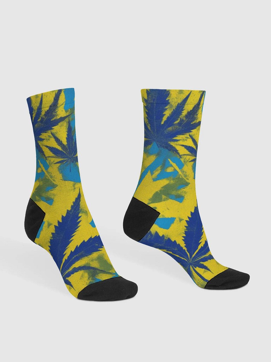 BLUE YELLOW LEAFS product image (3)