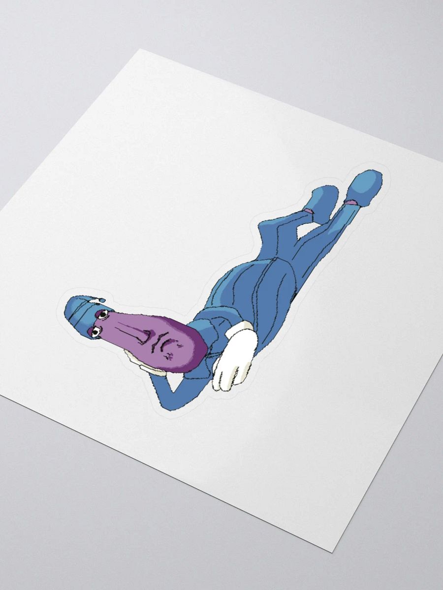 Floorboard Guy Laying Around Sticker product image (3)
