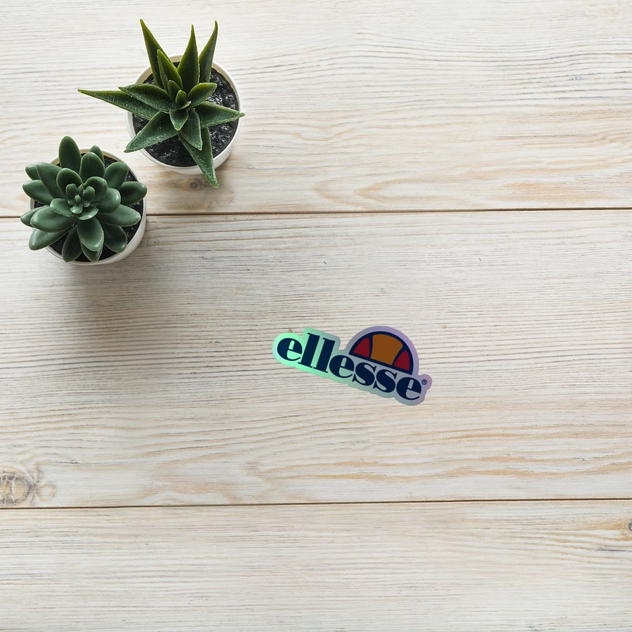 Ellesse Logo Holographic Sticker product image (7)