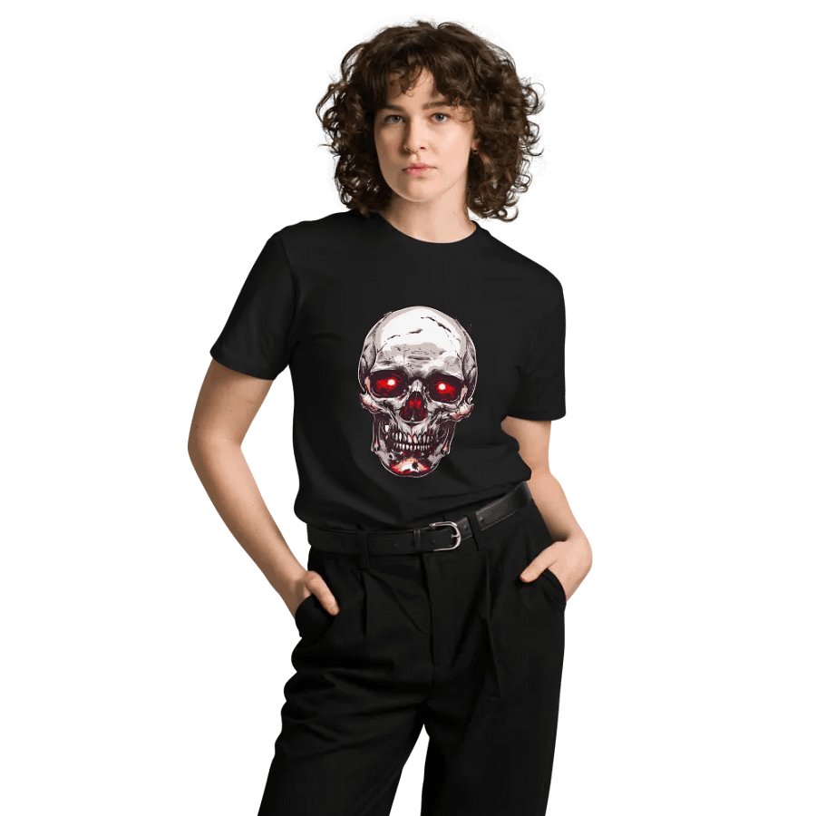 Glowing Skull Unisex Tee product image (8)