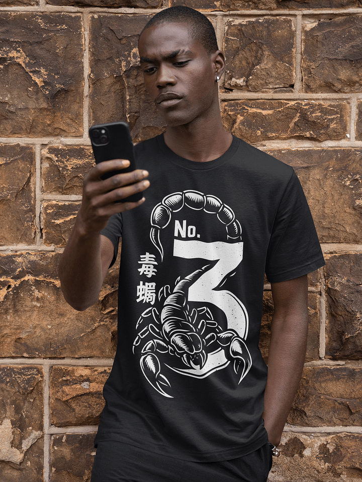 🏷️ Scorpion Style No. 3 – Five Deadly Venoms Kung Fu Tribute Tee product image (2)