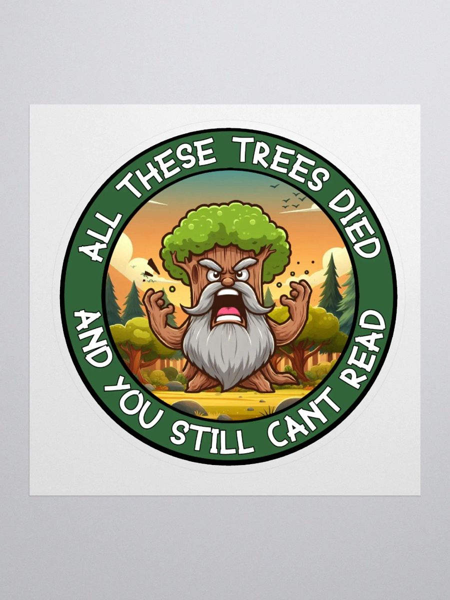JAY - ANGRY TREE STICKER product image (2)