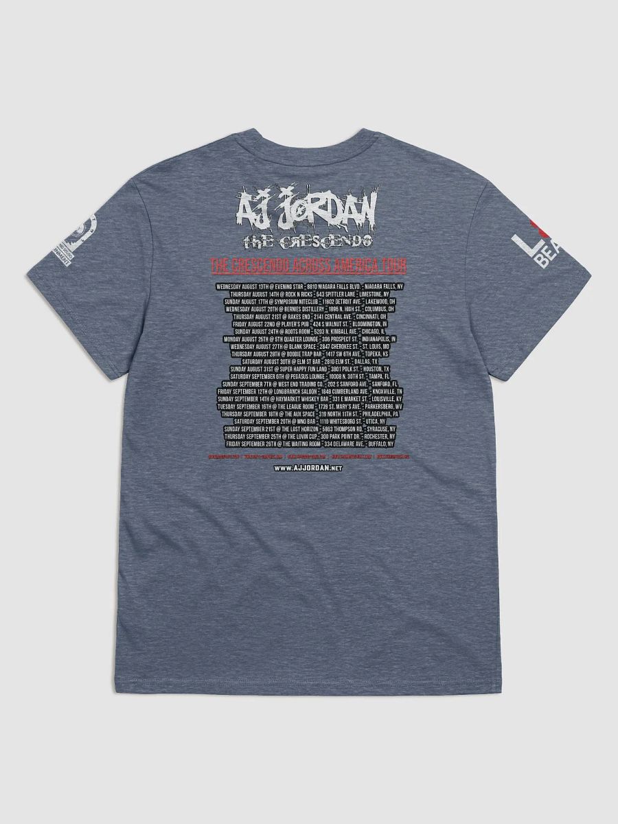 AJ Jordan The Crescendo Across America Tour Shirt product image (2)