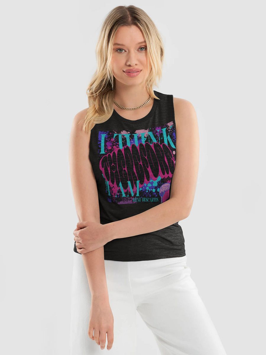 Thinker's Flowy Muscle Tank product image (3)