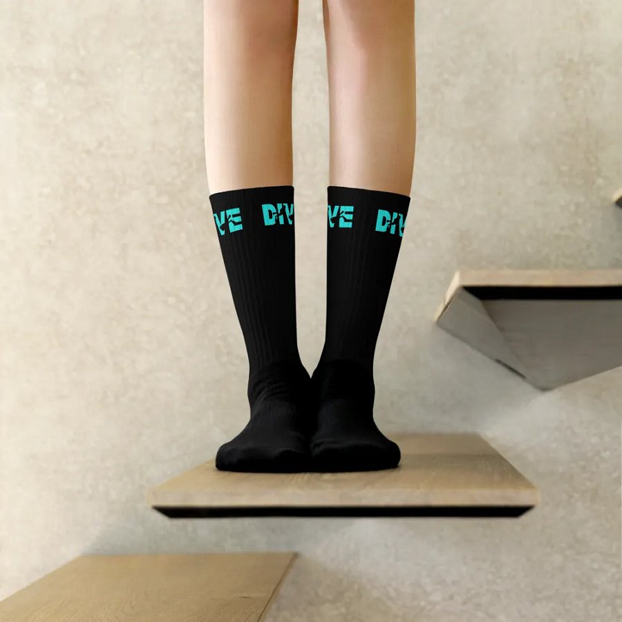 DIVE - Black Socks product image (8)