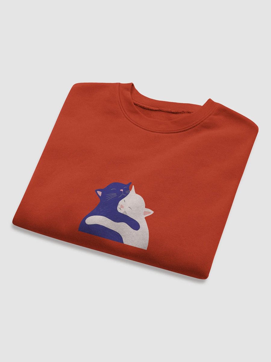 Kitties Hug Women's Crop Sweatshirt product image (22)