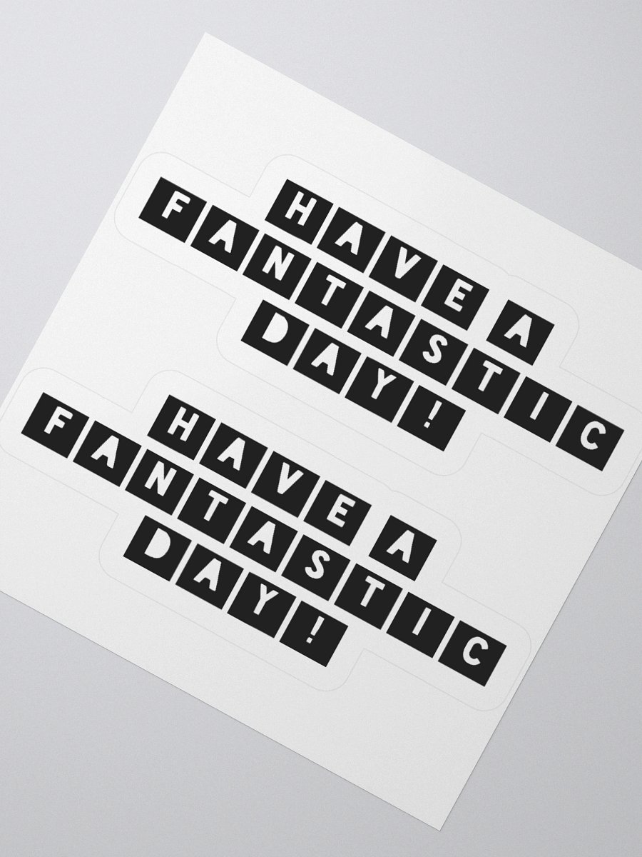 Sticky Stickers (Fantastic Day) 2-PACK product image (6)