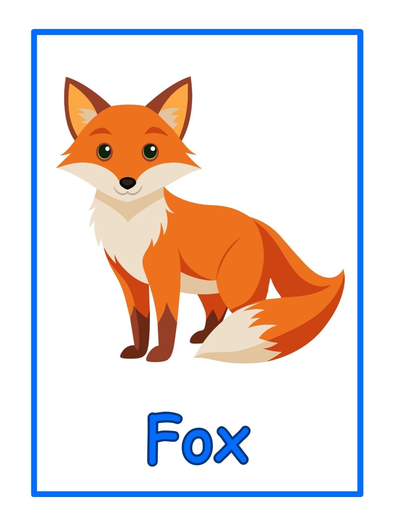 Animal Vocabulary Flashcards product image (7)