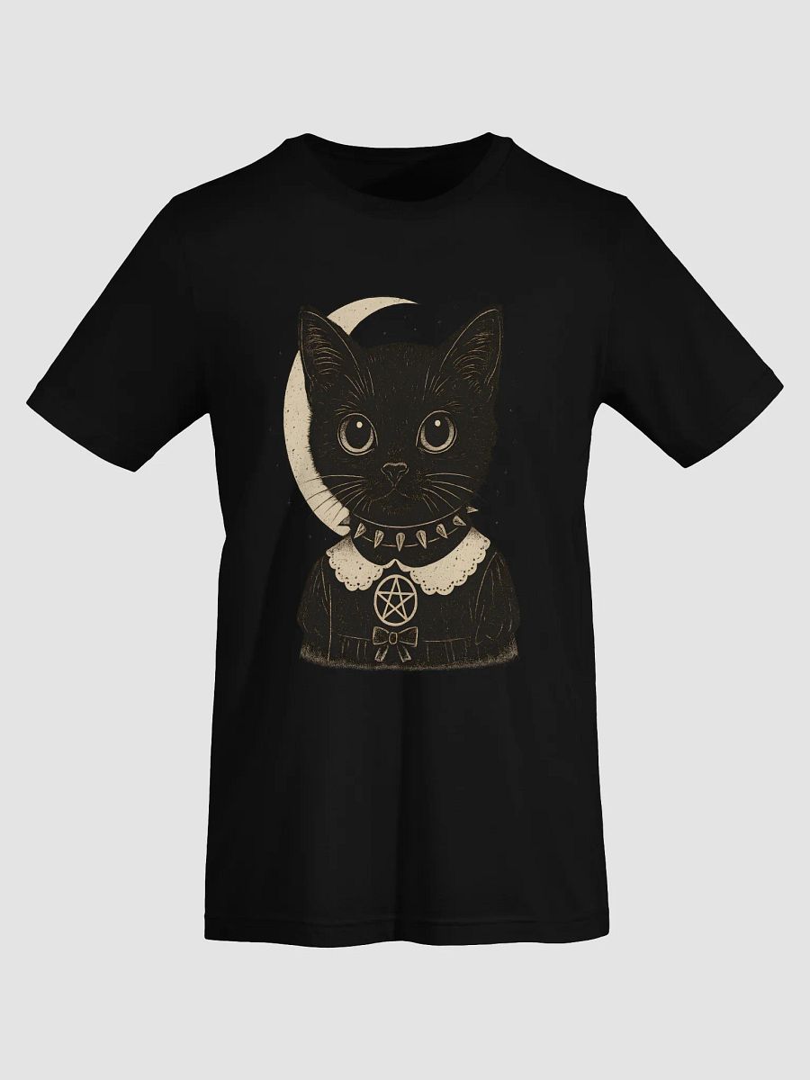Witchy Cat Moonlight T-Shirt product image (7)