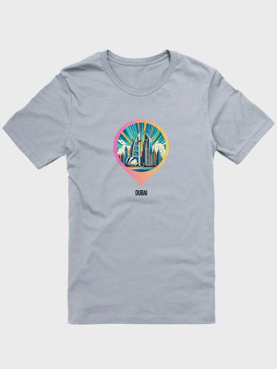 Bella+Canvas Supersoft T-Shirt | AI design Dubai city product image (2)