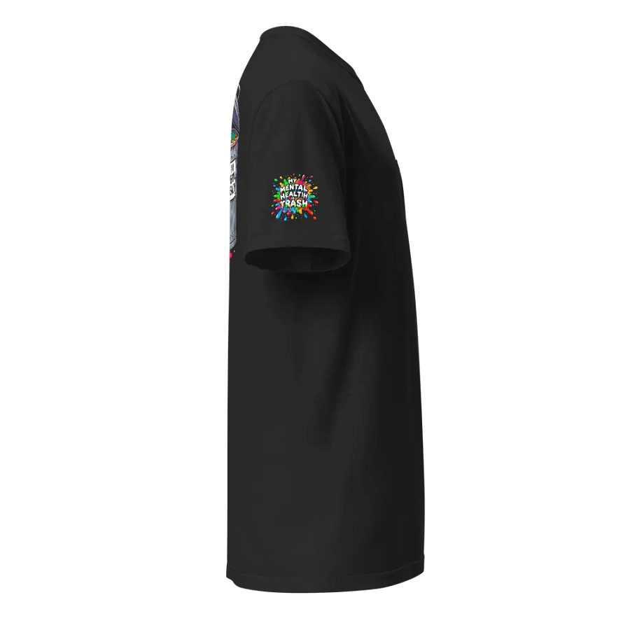 My Mental Health Is Trash Pocket Tee product image (3)