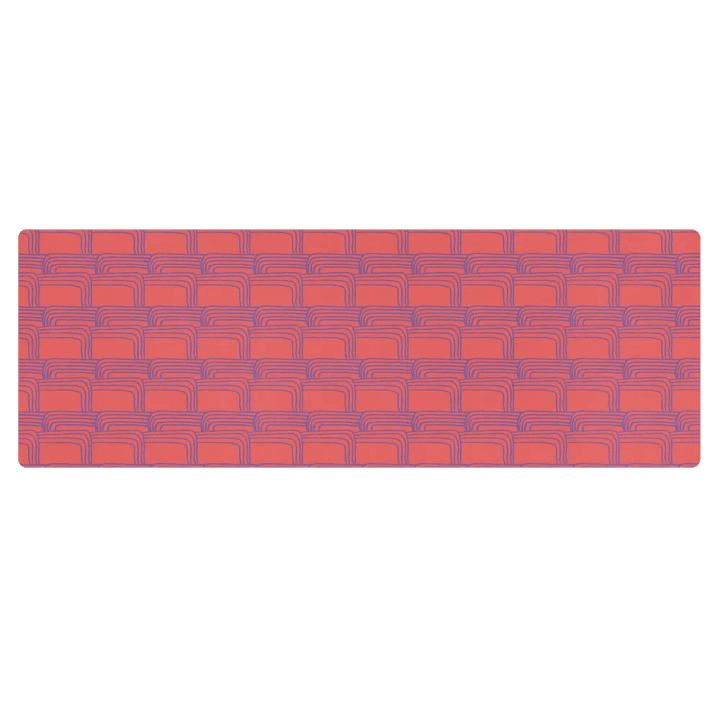 Vibrant Abstract Line Yoga Mat product image (2)