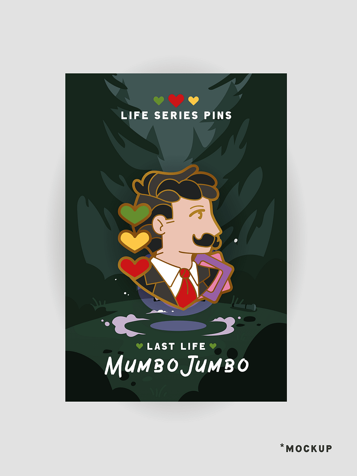 *PREORDER* MumboJumbo - Hard Enamel Pin product image (1)