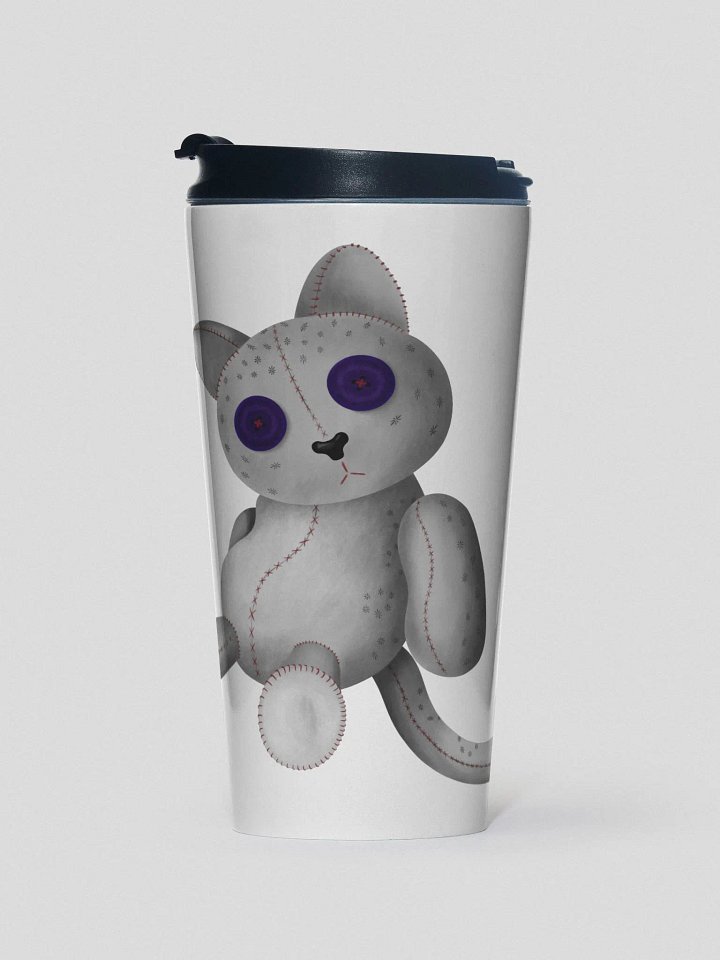 Snow Meow Stitched Sippy Cup product image (1)