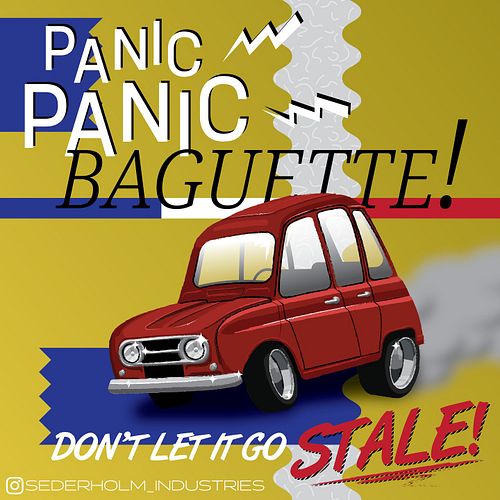 A follower wanted to see a Renault 4L, so here's a fictional delivery game cover art for the Playstation 1!

Don't forget to ...