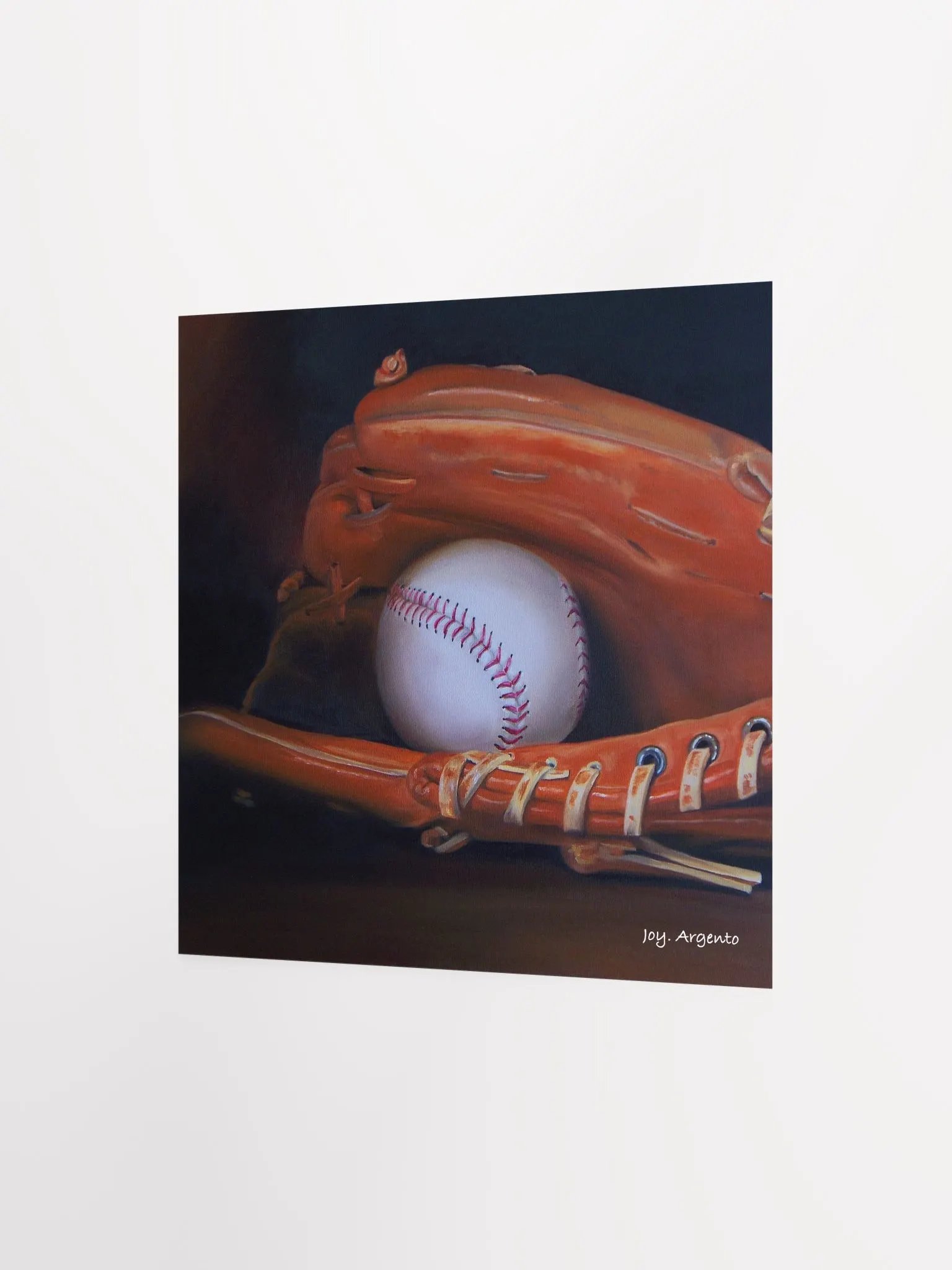 Ball and Glove Print product image (2)
