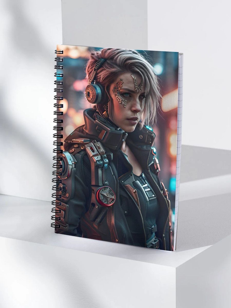 Cyberpunk Female Notebook product image (4)