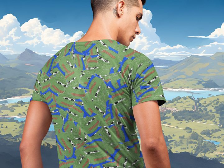 $PEPE Full Printed Unisex T-shirt product image (2)