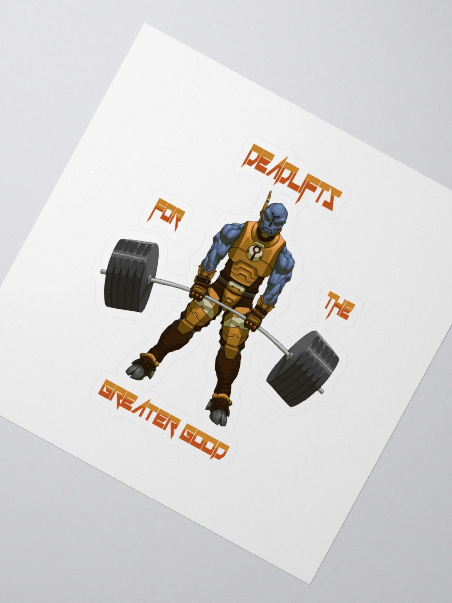 Deadlifts For The Greater Good - Sticker product image (2)