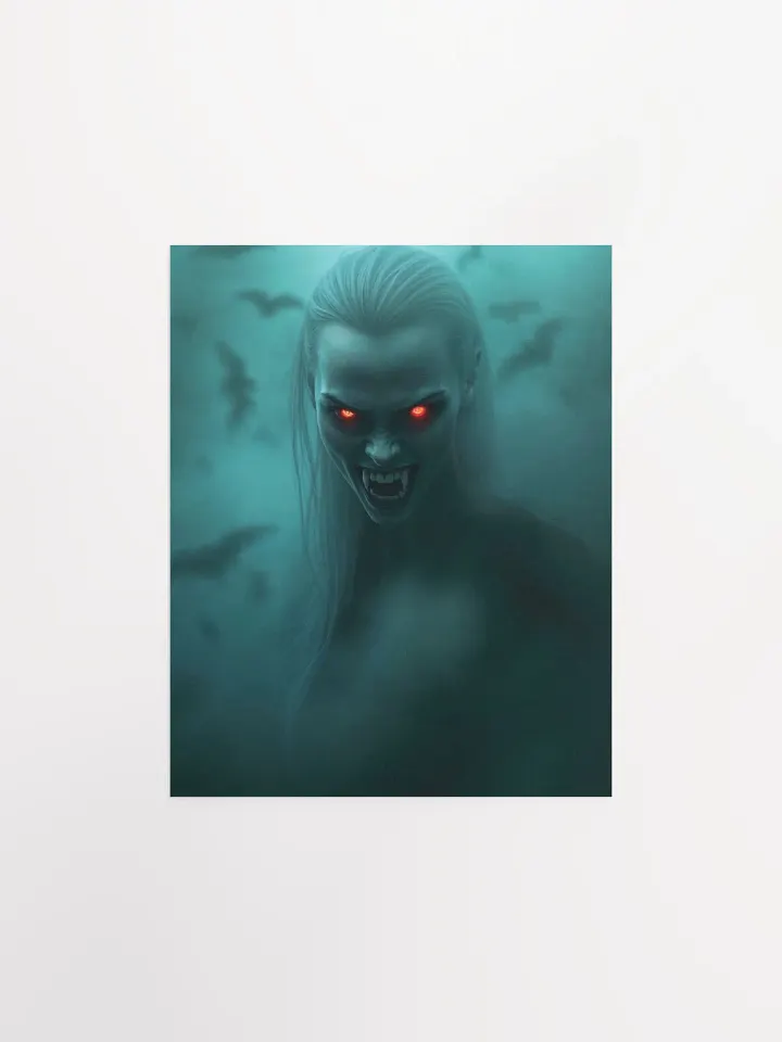 Gothic Vampire Eyes Matte Poster product image (3)
