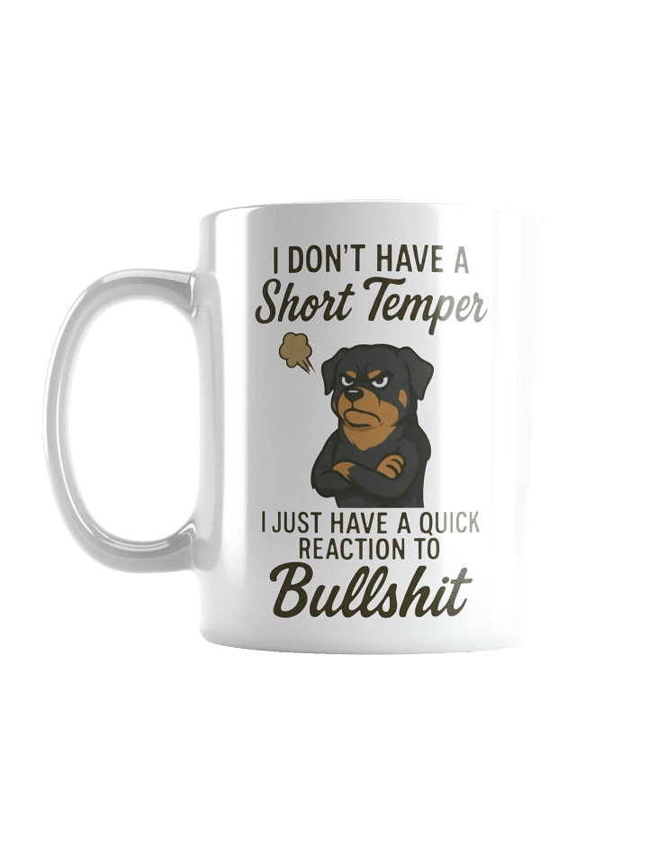 Quick Reaction Rottweiler Mug product image (1)