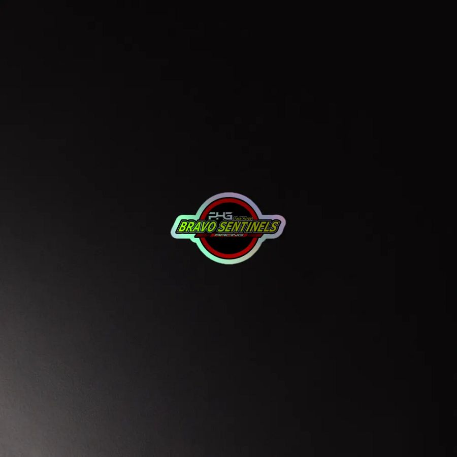 Bravo Sentinels Racing Holographic Sticker Sheet product image (1)