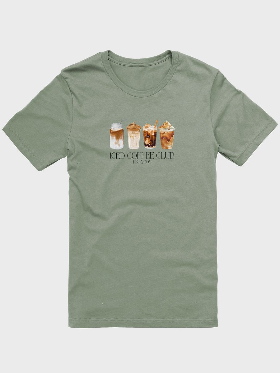 Iced Coffee Club Short Sleeve Unisex T-Shirt product image (8)