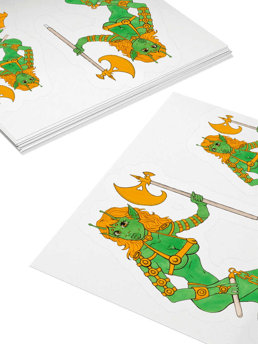 Pinuptober day 23 small stickers product image (4)