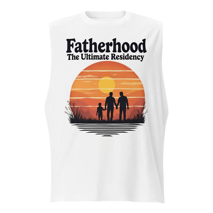 Residency Sunset Silhouette Muscle Tank product image (1)