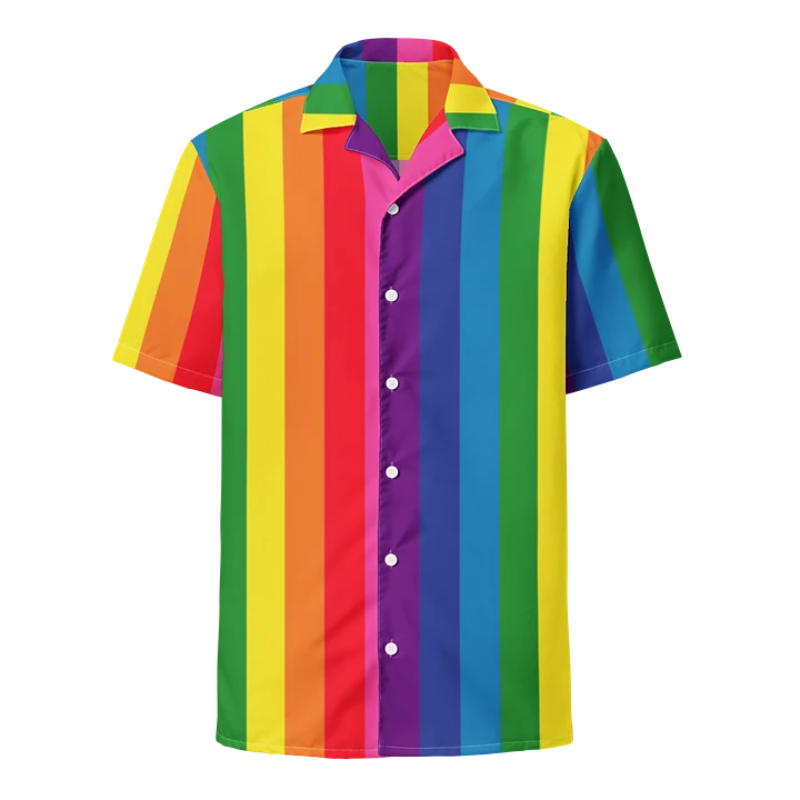 1978 Rainbow Pride Flag = 8-Color - All-Over Print Hawaiian Shirt product image (1)