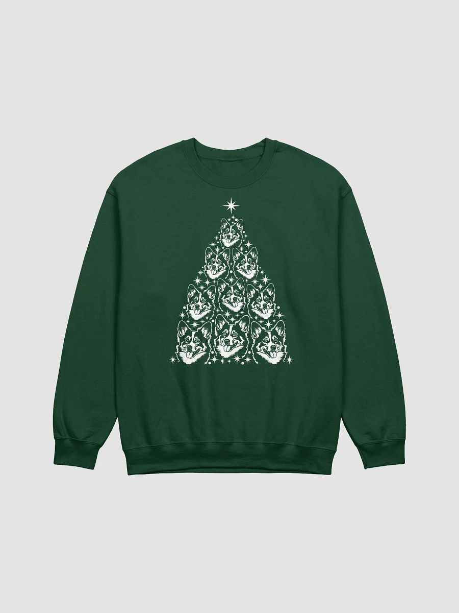 Corgi Christmas Tree Sweatshirt Design for Corgi Paw-rents product image (13)