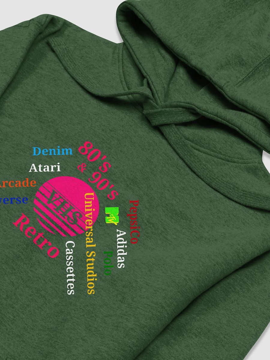 Retro VHS Circle Graphic Hoodie product image (3)