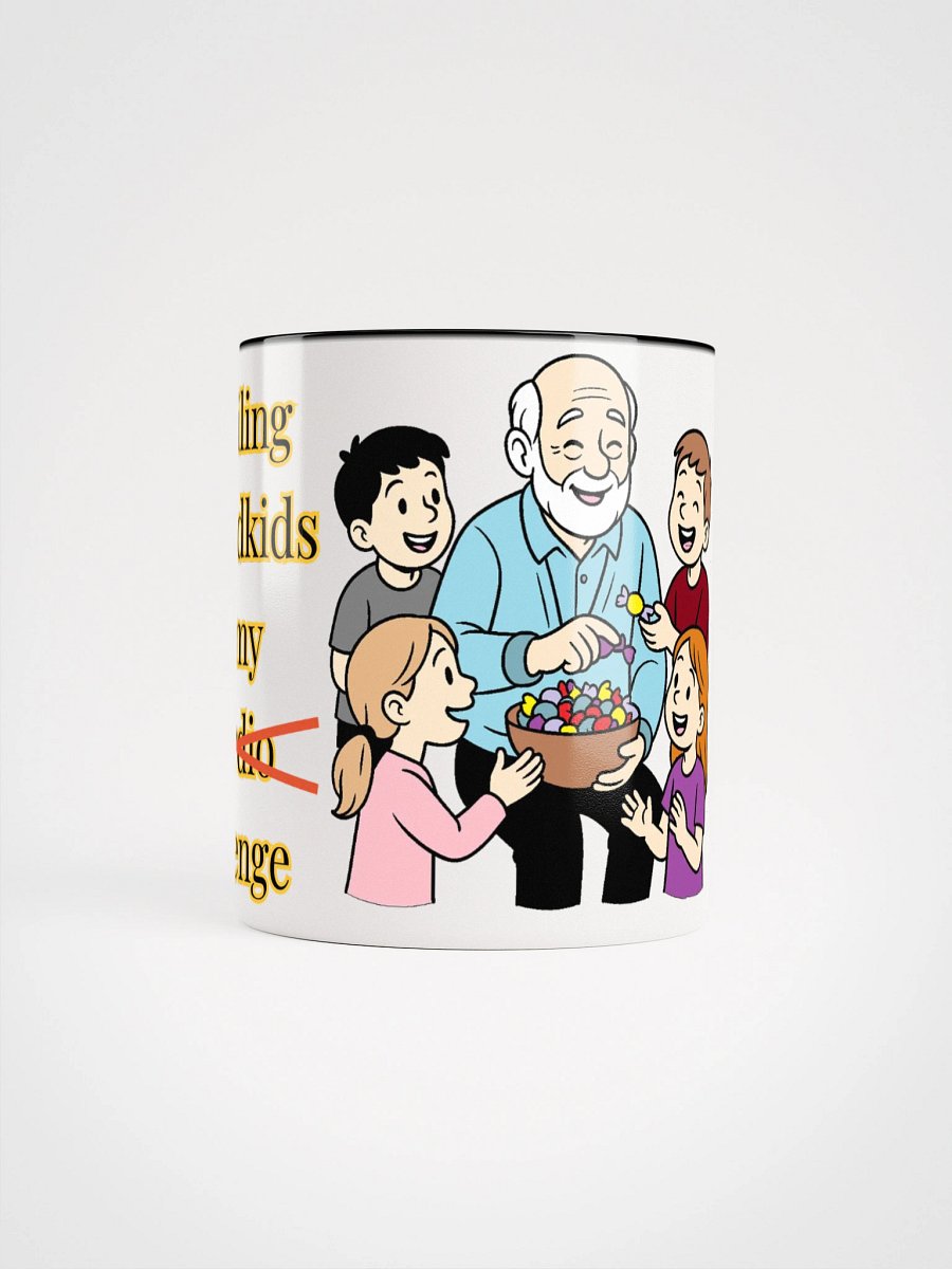 Spoiling Grandkids is my Cardio (Male) 2-Tone Ceramic Mug product image (5)