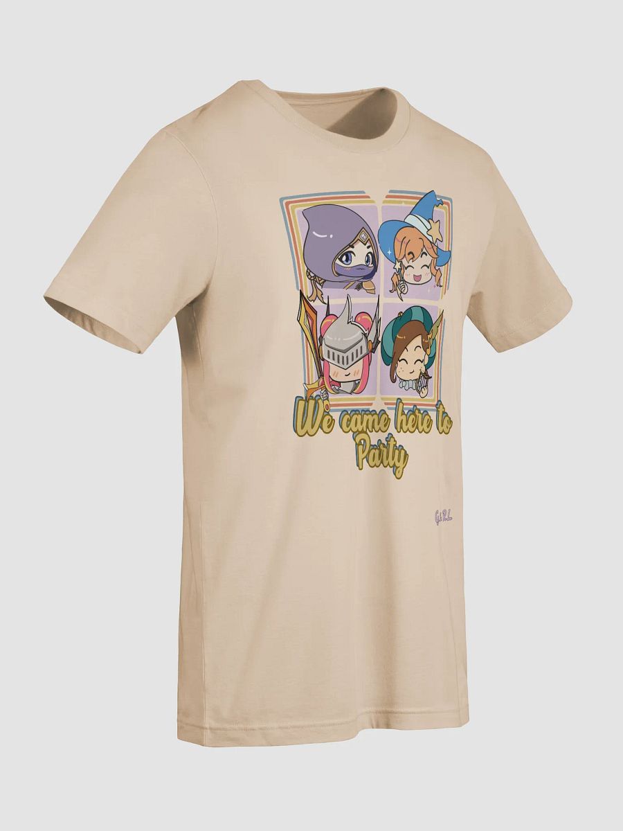 Gamer girl t-shirt - We Came Here To Party by G.i.R.L. product image (5)