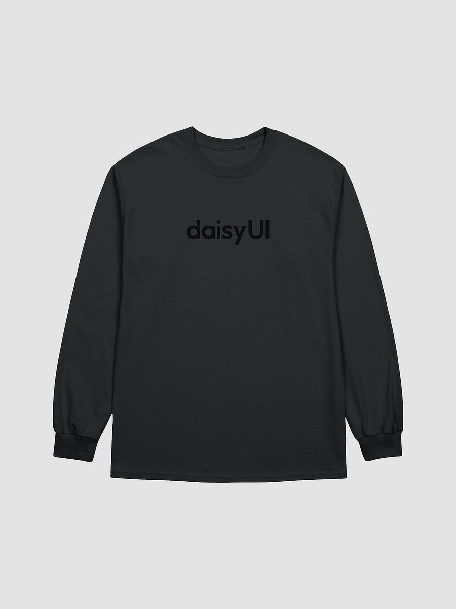 daisyUI black long sleeve t-shirt product image (1)