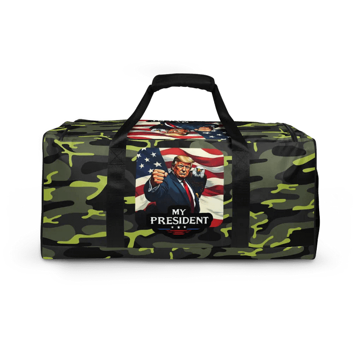 Duffle Bag: Trump, My President, with Eagle product image (2)
